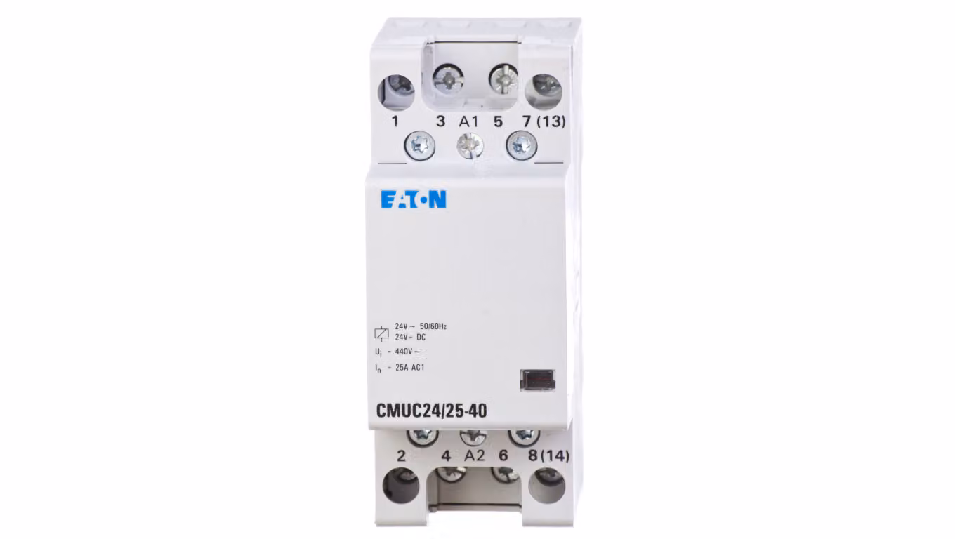 Contattore modulare 25A 4NO 0R 24V AC/DC CMUC24/25-40 137308