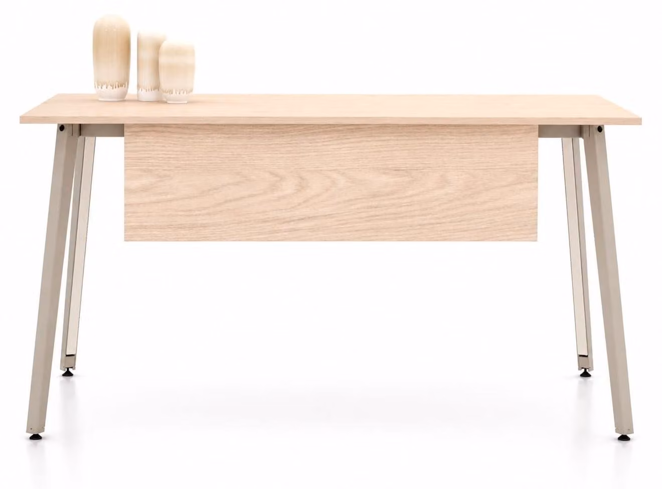 Scrivania da ufficio, legno, moderna, stabile, ideale per l'ambiente di lavoro