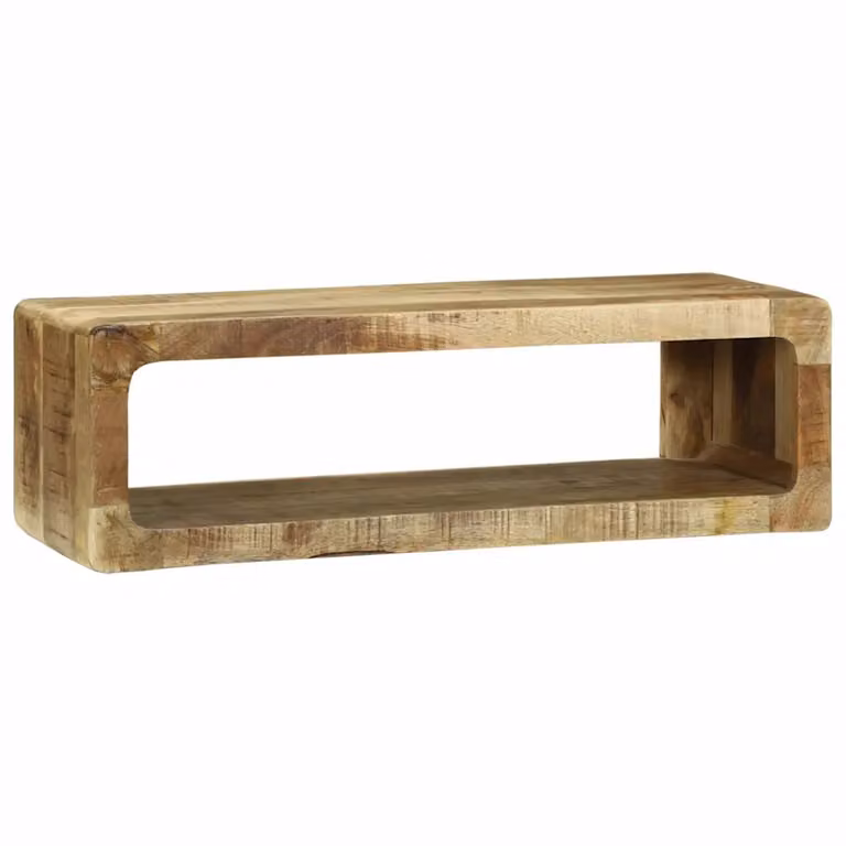 Mobile TV vidaXL in legno di mango marrone L: 80 cm, P: 30 cm, H: 25 cm
