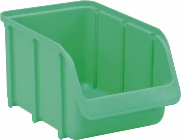 hünersdorff 673400 Sichtlagerkasten Größe 3 3,0 l grün