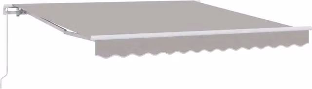 Tenda da Sole | Tenda parasole Grigio chiaro 300 x 250 x 165 cm Poliestere