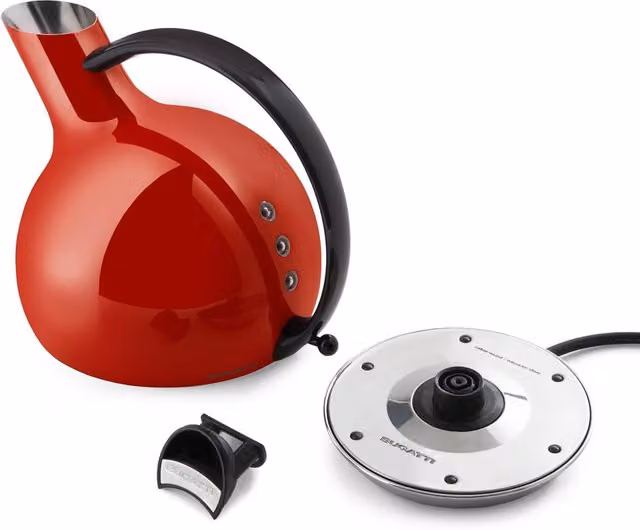GIULIETTA, Bollitore Elettrico, Casa Bugatti Colore: Rosso