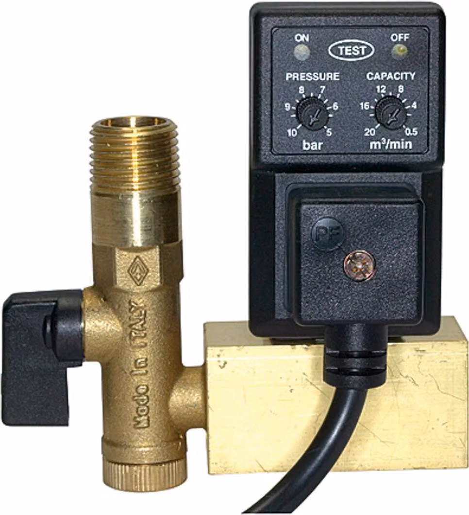 Sifone per vapore Riegler "drukodrain", a ciclo controllato, 230 V / 50 Hz