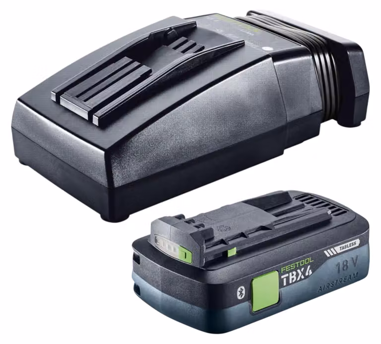 Set Festool Energy 18V 1xTBX4/TCL6 con 1x batteria BP 18 TBX 4 C-ASI 18 V 4,0 Ah ( 578745 ) + caricabatterie TCL 6 ( 201135 )