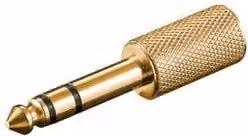 Connettore audio Goobay con jack da 3,5 mm colore oro