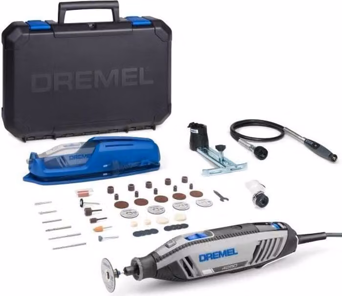 Utensile multifunzione Dremel 4250-3/45, con cavo, 45 accessori + 3 inserti, F0134250JF