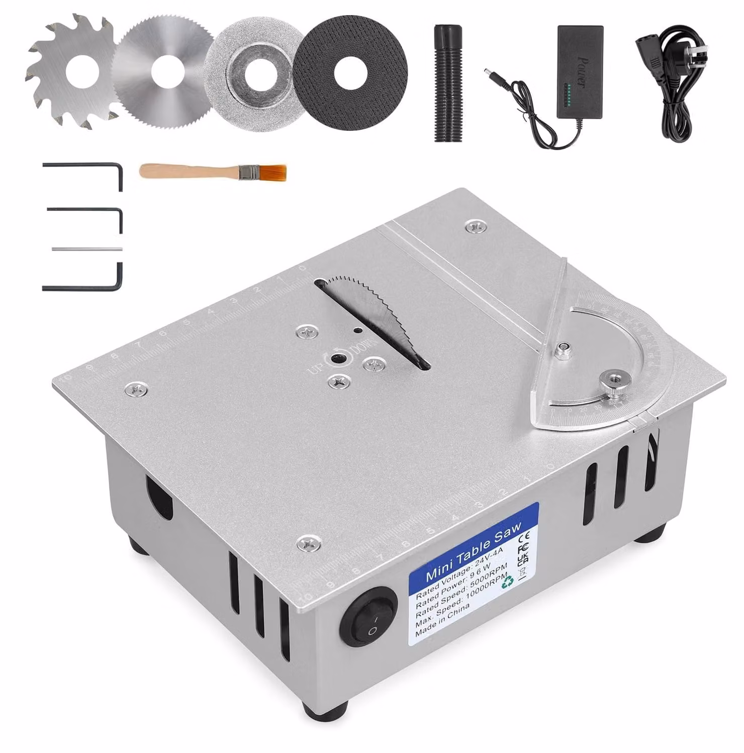 Troncatrice a disco mini di precisione - 96 Watt di potenza - lama da 14 cm