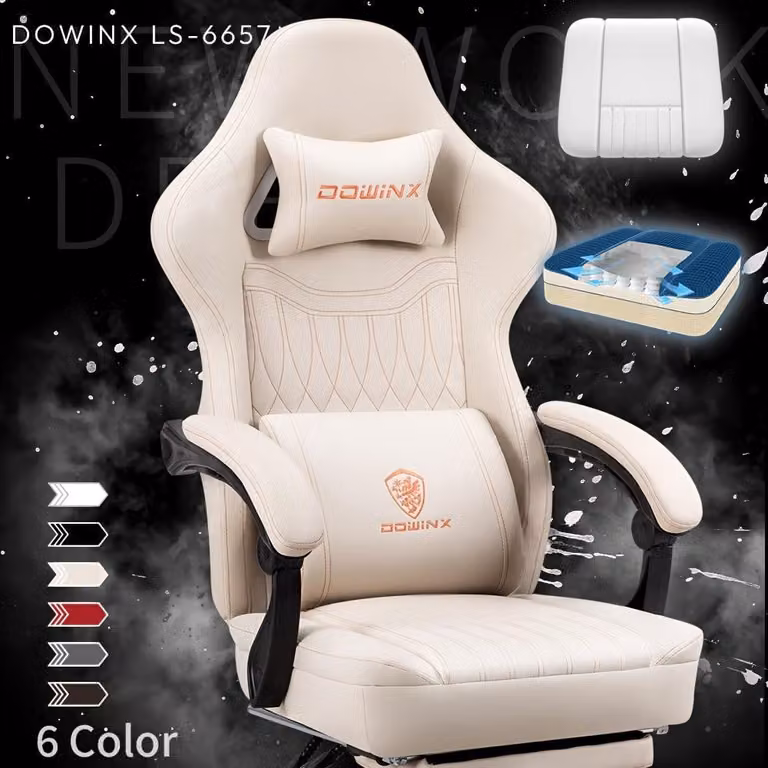 Sedia da gaming - Sedia da ufficio - Sedia per computer - Sedia da corsa - Sedia da lavoro - Ergonomica