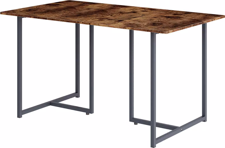 Tavolo da pranzo Vicco Merido Rovere rustico/grigio 140 x 80 cm, Model 55287