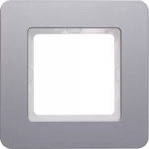 HAGER BERKER Q.7 Cornice singola in alluminio 10116074