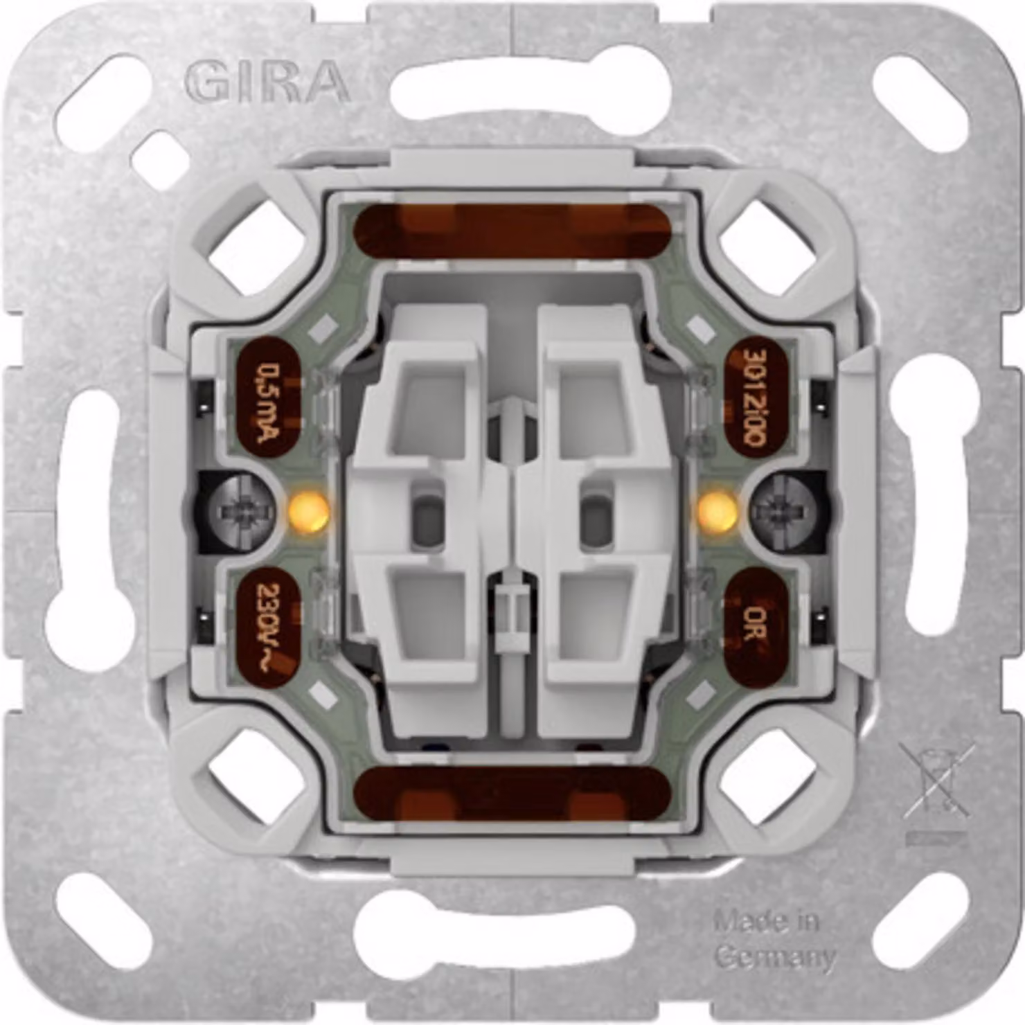 GIRA Wippschalter 311500 Kontroll Serien Einsatz (311500)