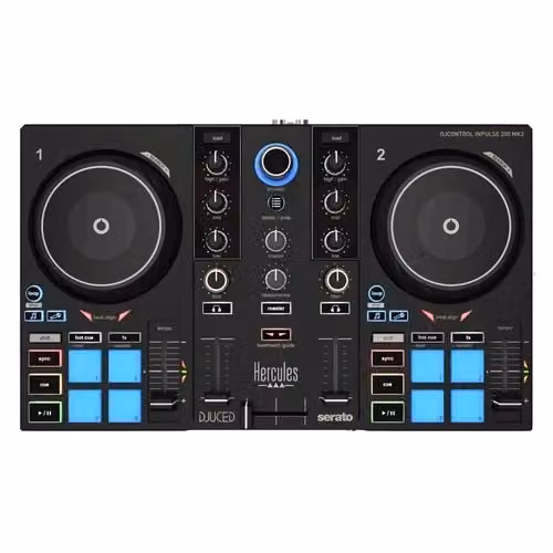 Controller DJ Hercules djcontrol inpulse 200 MK3 Nero – 3