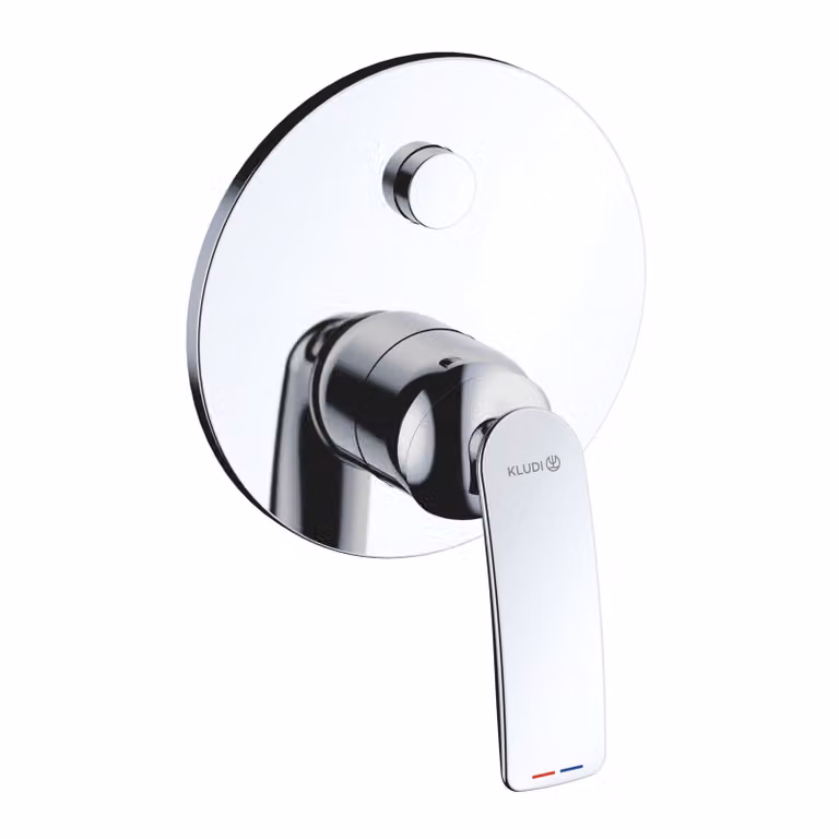 Kludi Balance UP-Wafü-/Br.-EHM Push Set con unità funzionale F.88022 cromato, 1 pz.