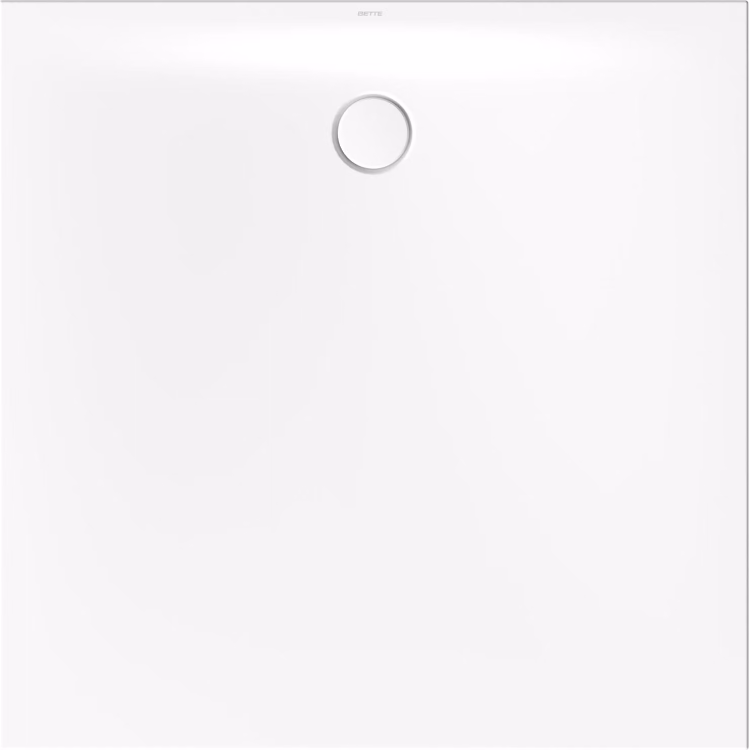 BetteFloor Side receveurs de douche avec BetteGlasurPlus, 1200x1200mm, 3391-000PLUS, 3391-000PLUS