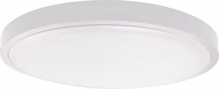 Luci a cupola LED rotonde con sensore - 295 mm - IP44 - bianco - 24W- 2400 lumen - 4000K