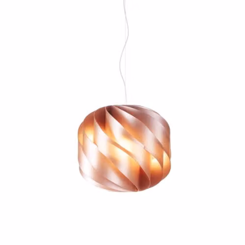 Lampadario Moderno Polilux ® Rame E Metallo Cromo 2 Luci E27