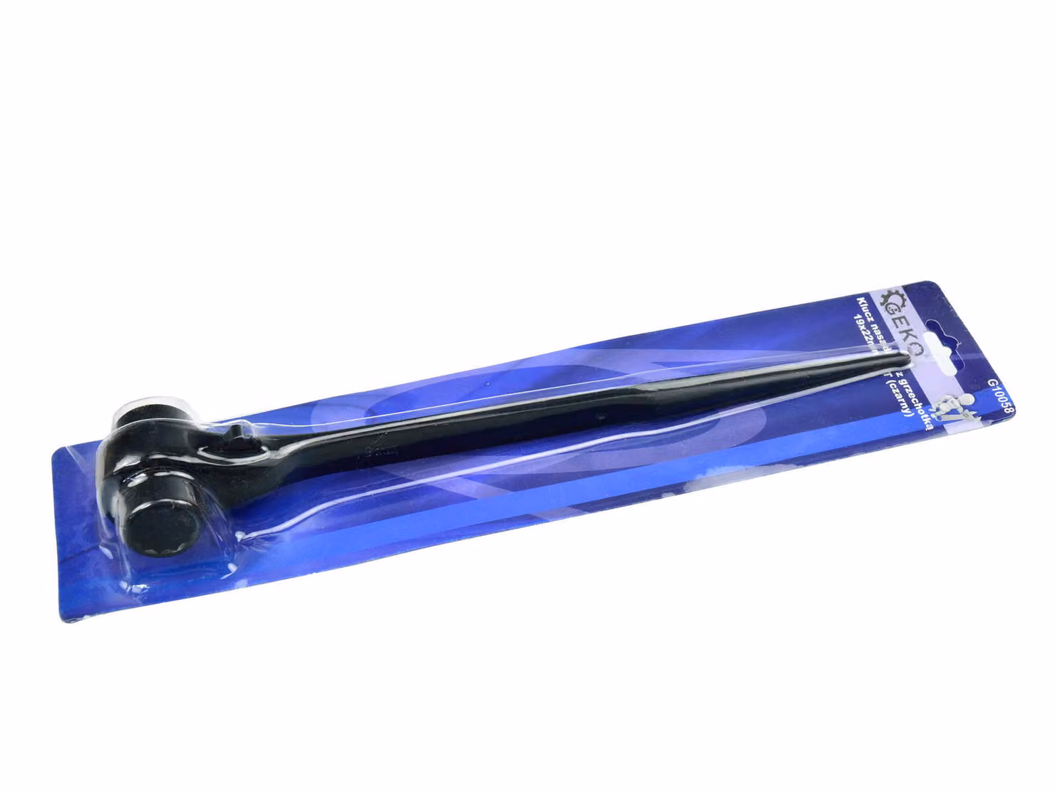 Chiave a bussola doppia con cricchetto reversibile 19X22 mm Geko