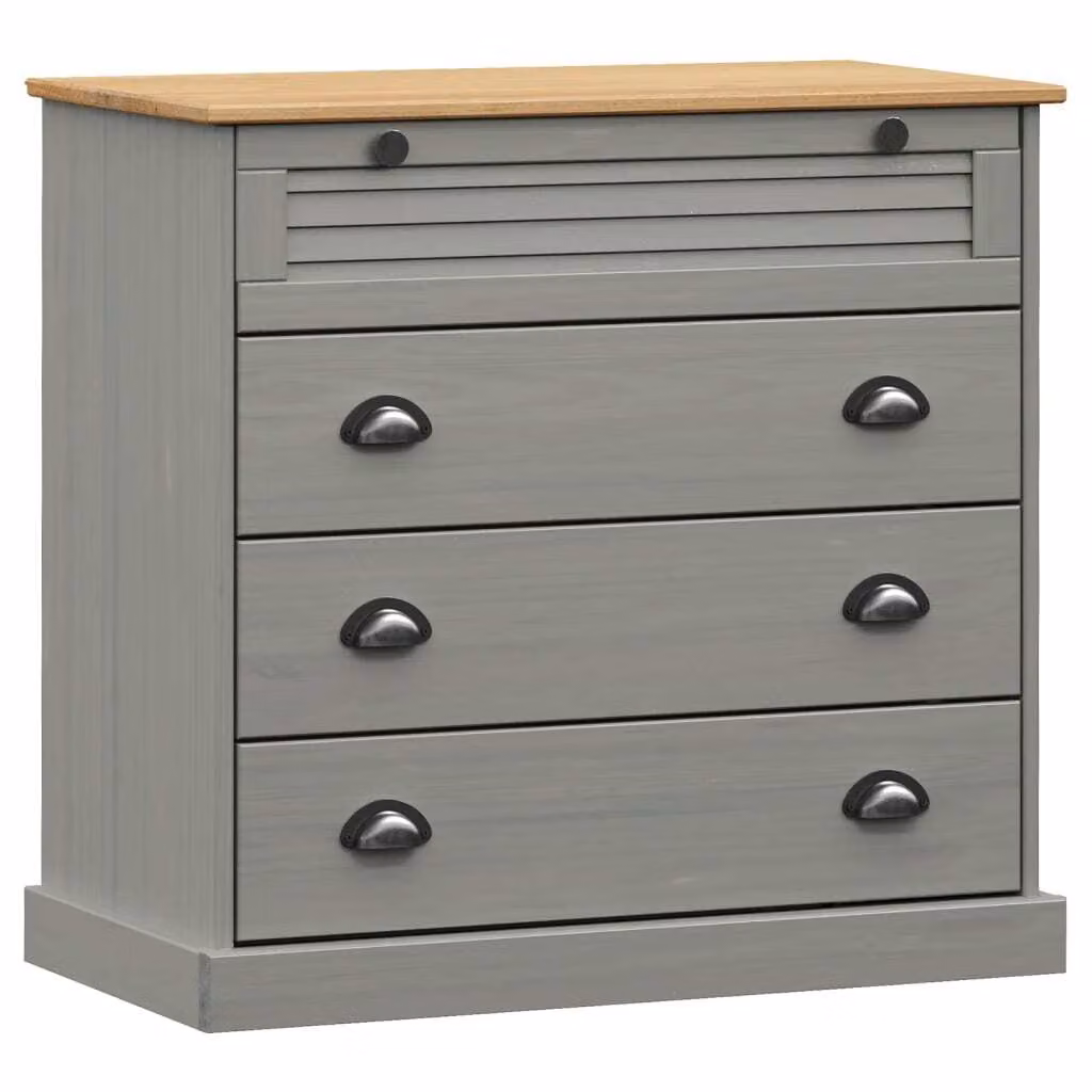 Cassettiera VIGO 80x40x76 cm in pino massiccio