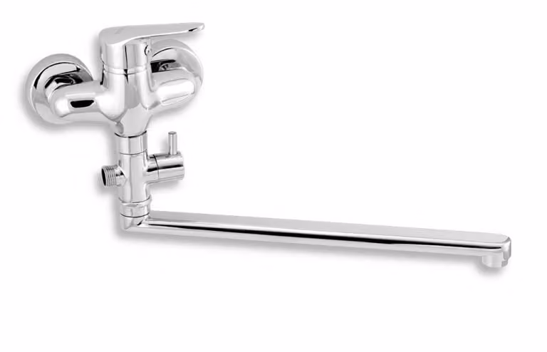 Mixer da pannello senza accessori 100mm Titania IRIS Nuovo 94473/1.0