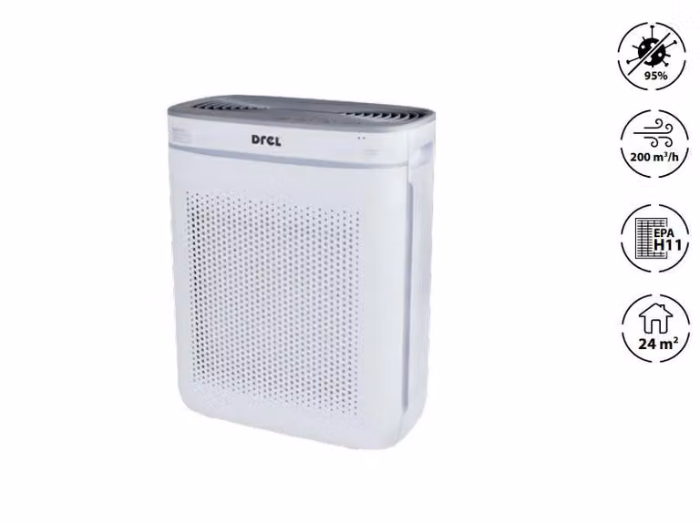 Purificatore d'aria Drel Bianco 24M2