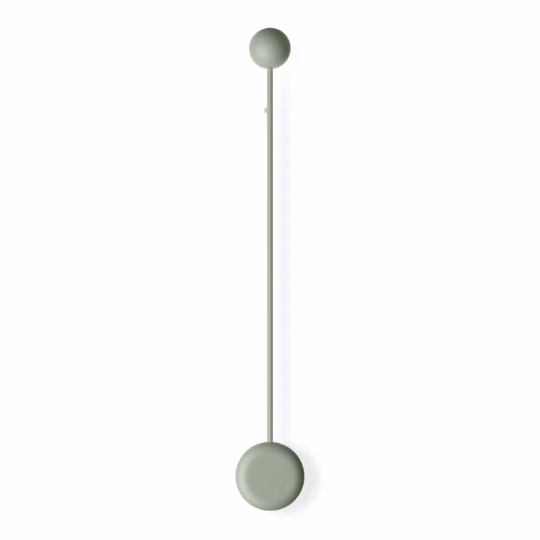 Vibia Applique da parete a LED Pin, Verde, Soggiorno / Sala da pranzo, Alluminio, Moderno, Applique a LED