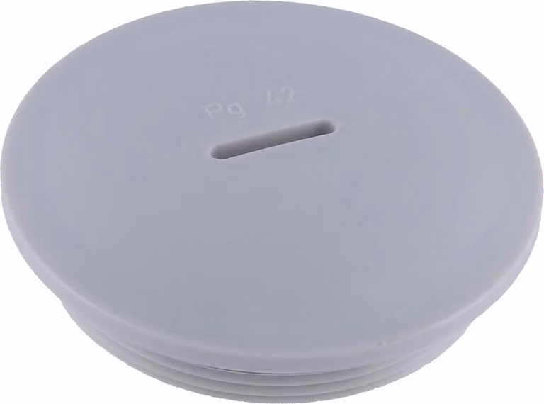 Tappo cieco PG42x1,588 KBR-42 rotondo incl. O-ring poliammide (PA) lunghezza filettatura 10,0 mm - 1 pezzo