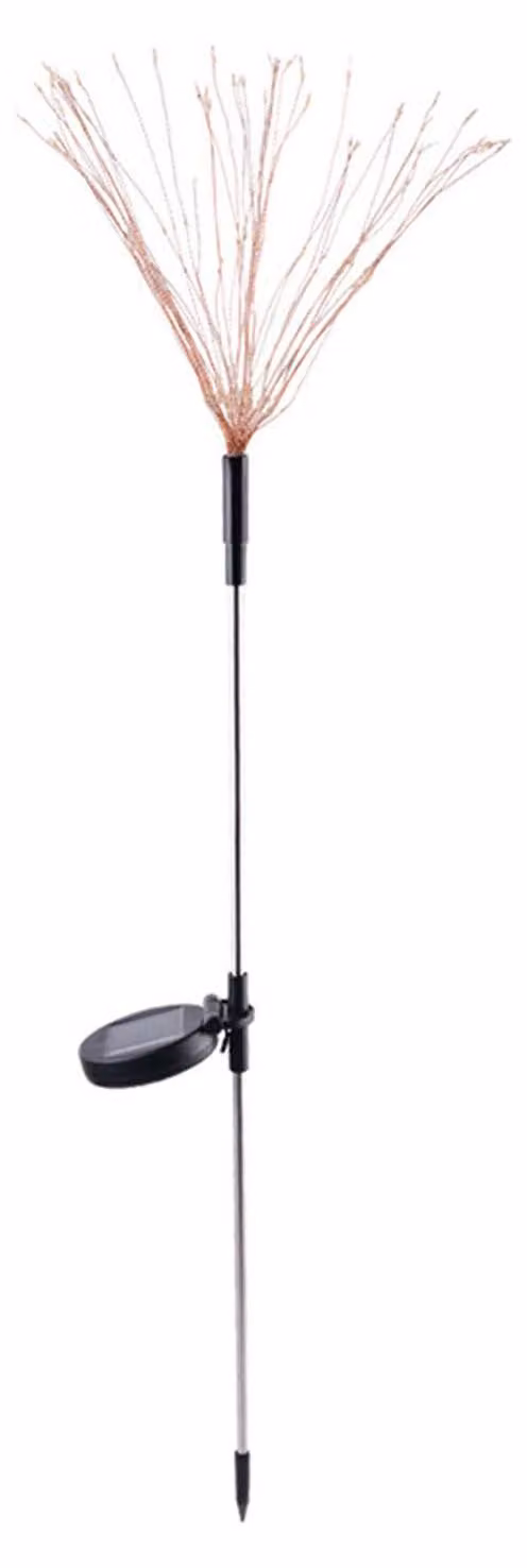 Luci solari da giardino, grado di protezione IP65, impermeabili, con 8 modalità, decorative, luci da esterno a energia solare per cortili, matrimoni, feste, terrazze, con luce calda