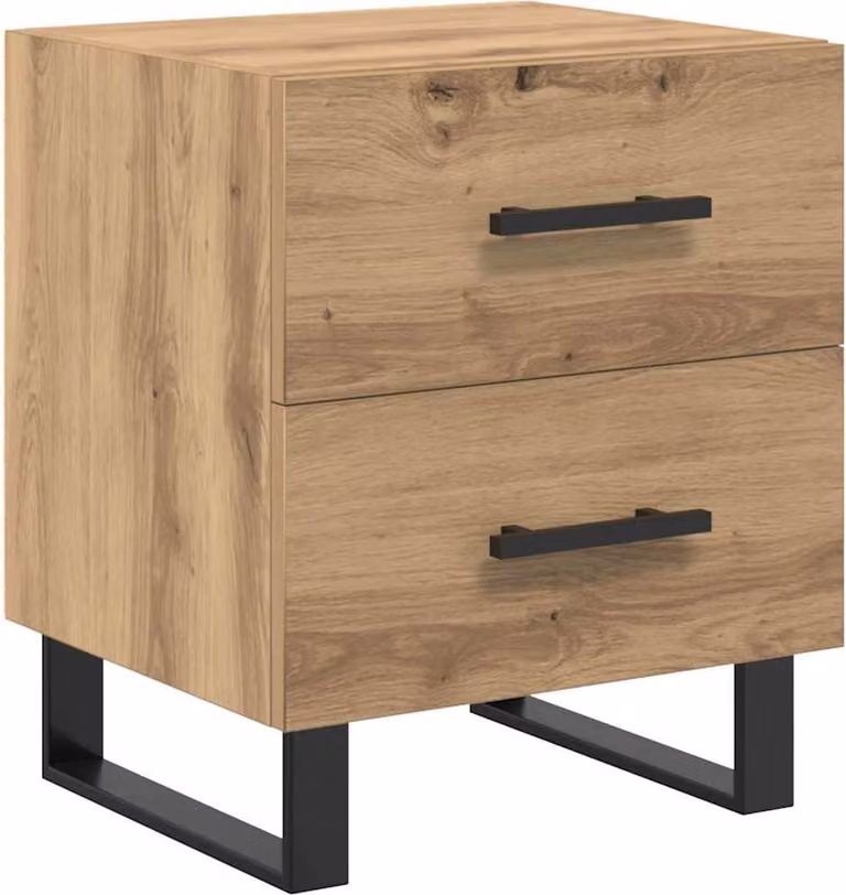 Armadio da Notte Rovere artigianale 40 x 35 x 47,5 cm