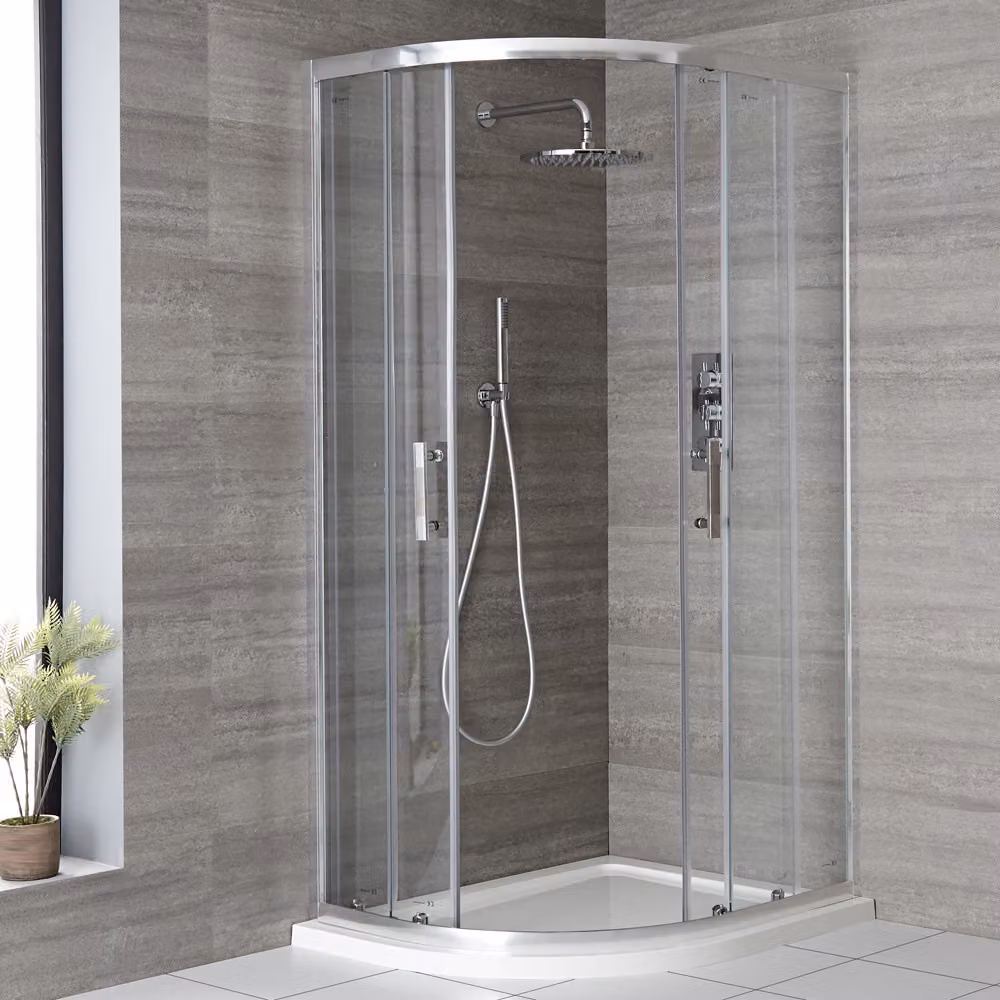 Box Doccia Angolare da 900mm x 760mm - Portland