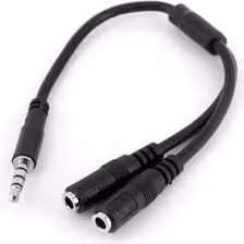 Splitter audio Startech.Com cavo Y con mini-jack 3,5 mm nero MUYHSMFF