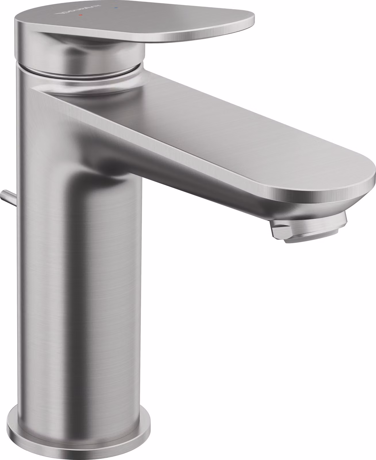 Duravit Wave Mitigeur monocommandé pour lavabo, saillie 122 mm, avec garniture découlement, WA1020001070, WA1020001070