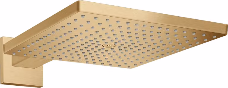 Doccia fissa hansgrohe Raindance E, 300, 1 getto, con braccio doccia, bronzo spazzolato, 1 pz.