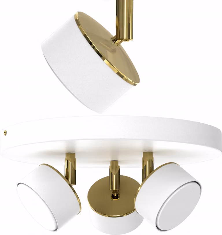 Lampada Da Soffitto Lampada Da Soffitto Faretto Da Soffitto Oro Bianco Gx53 Lampada A Led Polacca