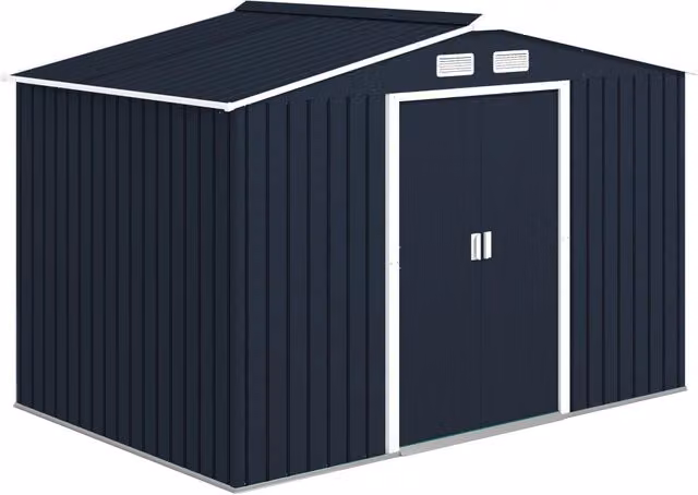 Armadio Scorrevole ¨C Zephmum ¨C Grigio Scuro 277x195x192 cm
