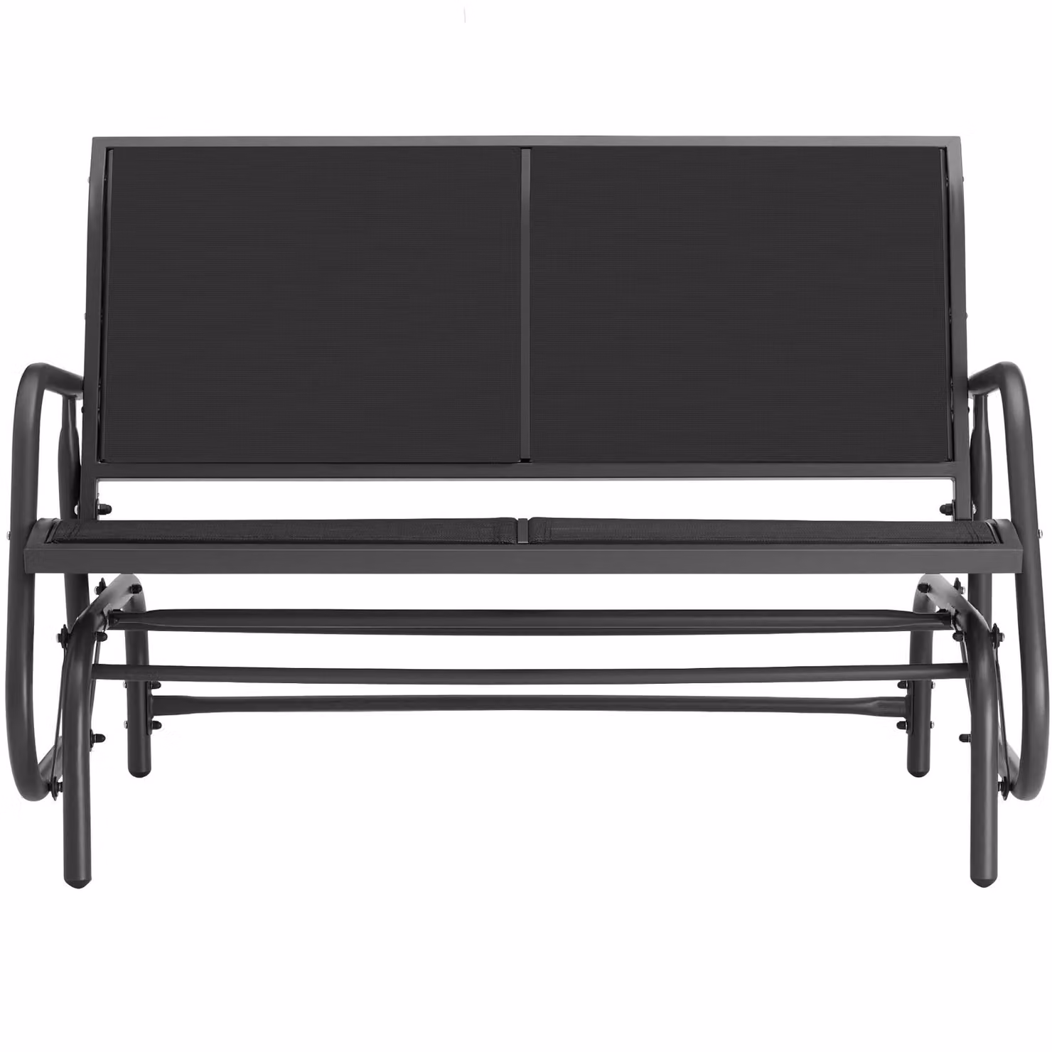 Panca a dondolo Greta da 2 posti TecTake colore nero L: 121 cm, P: 72 cm, H: 86,5 cm – 4