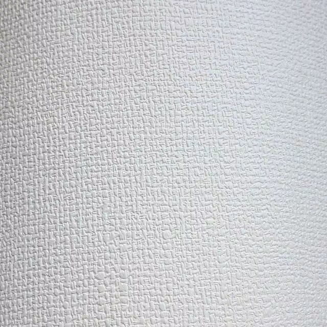 Pellicola decorativa adesiva Plastiwood Bianco Canvas L/P: 122 x 1000 cm