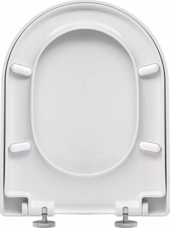 Coperchio della toilette Funzione di sgancio rapido - Sedile della toilette Meccanismo di chiusura softclose - Sedile della toilette Duroplast/