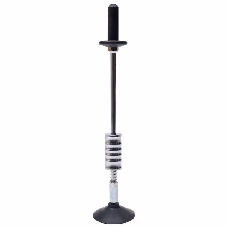 vidaXL Martello a slitta con ventosa 59 cm Acciaio al carbonio