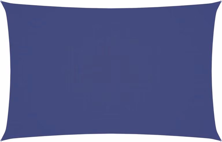 Parasole a Vela Oxford Rettangolare 2x4,5 m Blu