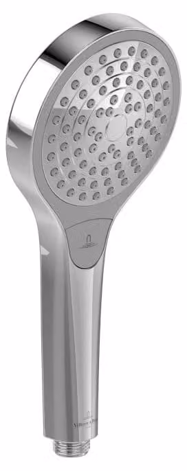 Villeroy & Boch Taro, soffione da doccia rotondo con 3 diverse tipologie di getto