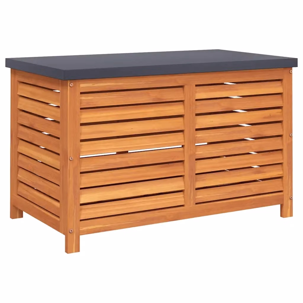 Contenitore da giardino moderno vidaXL in legno oliato marrone L: 60 cm, P: 50 cm, H: 55 cm – 2
