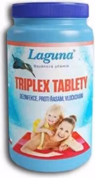 Compresse LAGUNA TRIPLEX disinfezione continua della piscina 1,6 kg
