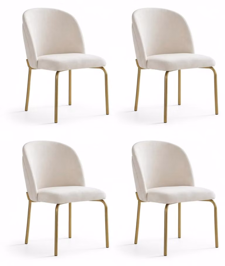 4 sedie moderne, confortevoli e dal design elegante