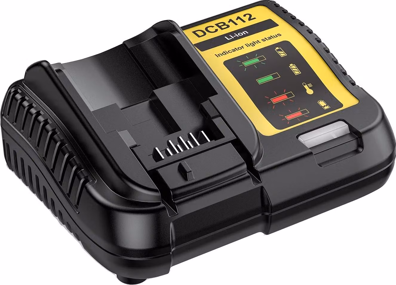 Sostituzione batteria, capacità 6000 mAh, compatibile con utensili elettrici, caricabatteria 4A