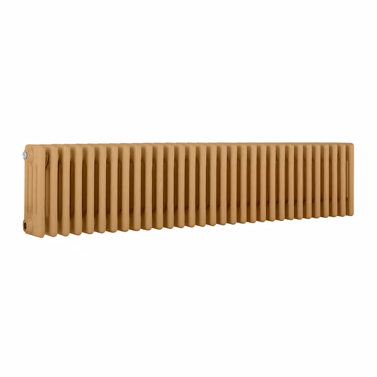 Radiatore Orizzontale a Colonne (4 Colonne) 300mm x 1415mm - Giallo (Autumn Giallo) - Regent