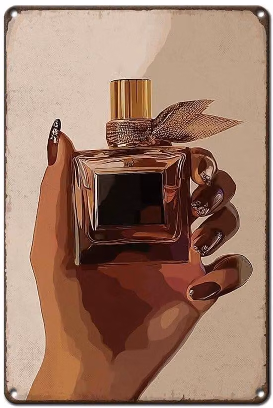 Tavolino in metallo, stile retrò-vintage, dimensioni 20x30 cm