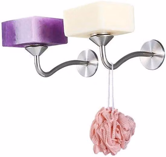 Lavello doppio con magnete in acciaio inossidabile, vano lavabo, scarico, portasapone