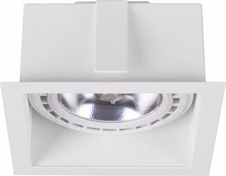 Nowodvorski DOWNLIGHT Apparecchio da incasso a LED bianco, acciaio 9413
