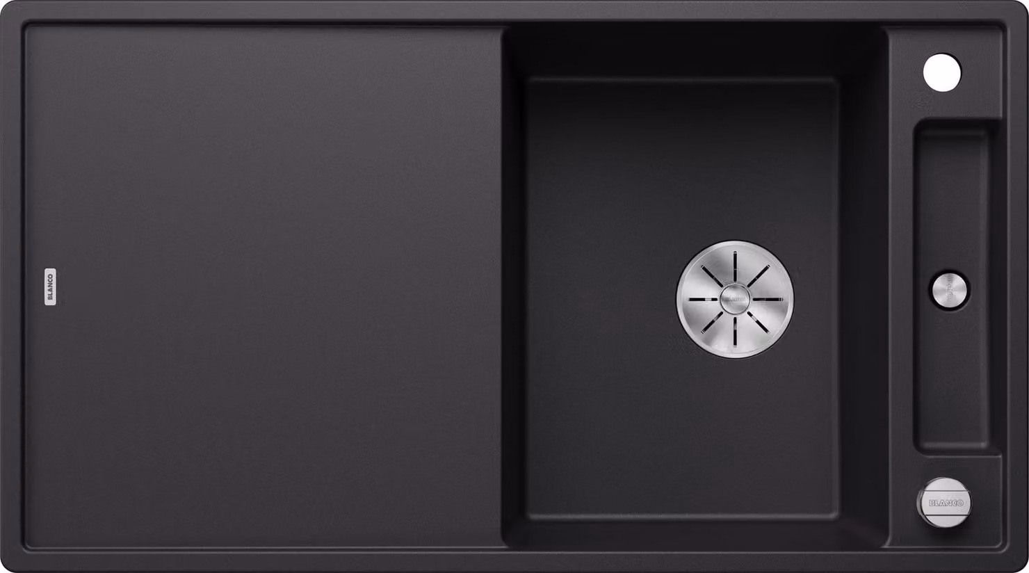 BLANCO AXIA III 5 S SILGRANIT nero