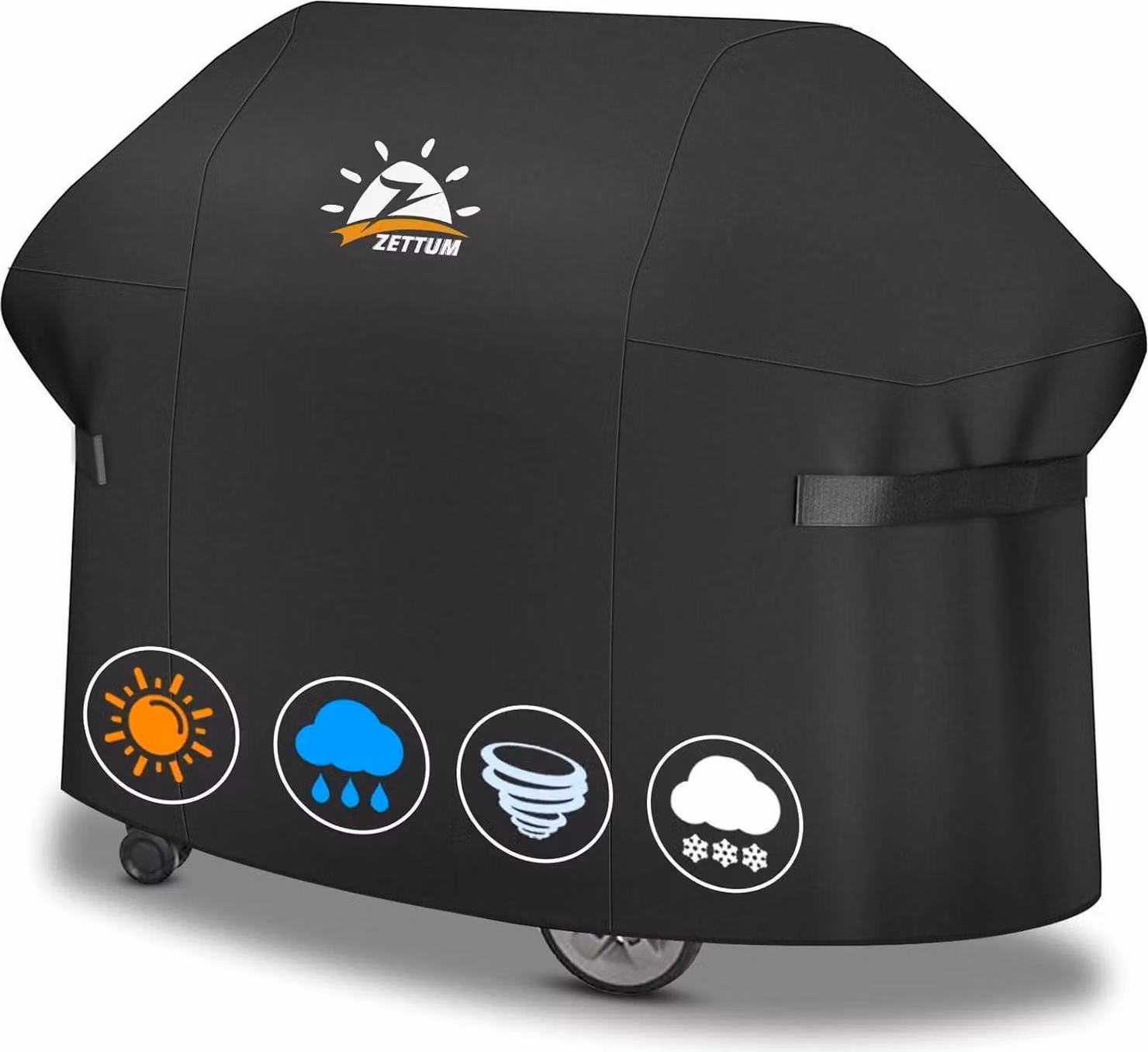 Zettum copertura per barbecue 208 CM Weber Summit Genesis 600 Heavy Duty&WaterproofPoliuretanocopertura Char-Broil Nexgrill Dyna-glo 208 x 68 x 127 cm